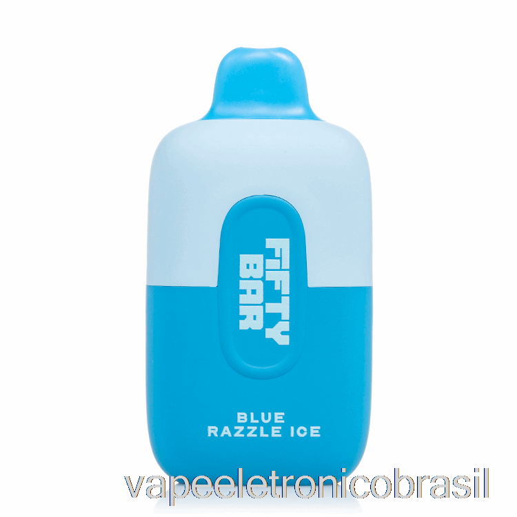 Vape Vaporesso Cinquenta Bar 6500 Descartável Azul Razzle Ice